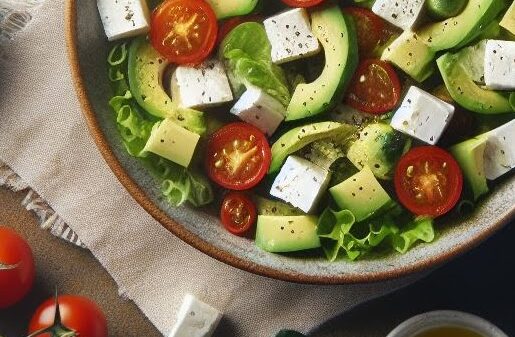 Insalata avocado e feta