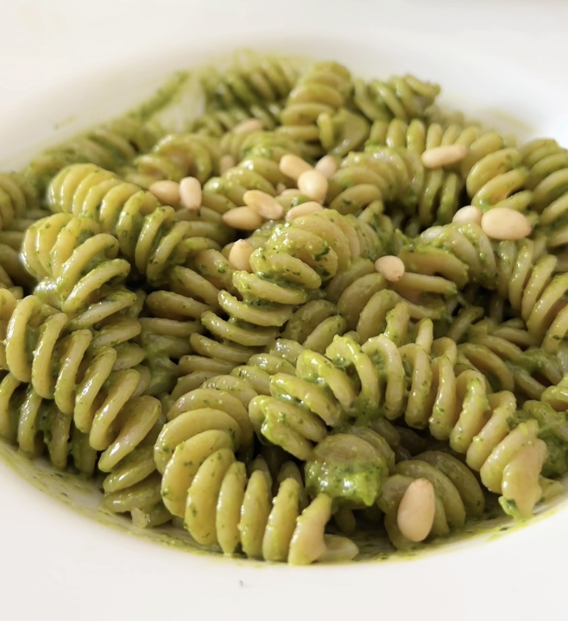 Pasta al pesto alla genovese