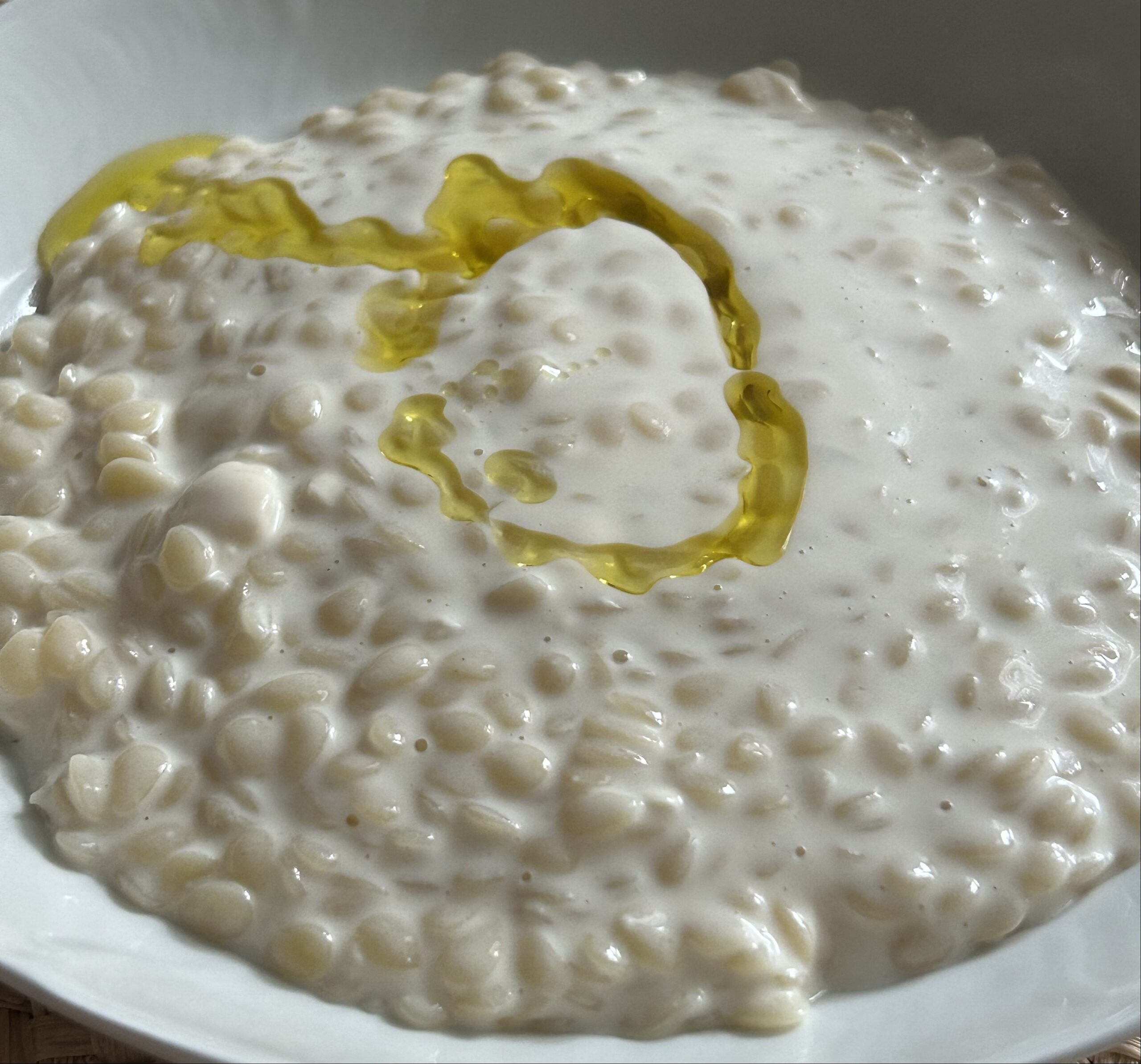 Pastina cremosa al formaggino