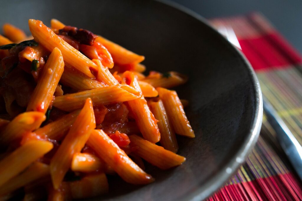 penne all'arrabbiata